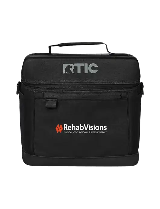 RTIC 15 Can Everyday Black Cooler w/RehabVisions Logo