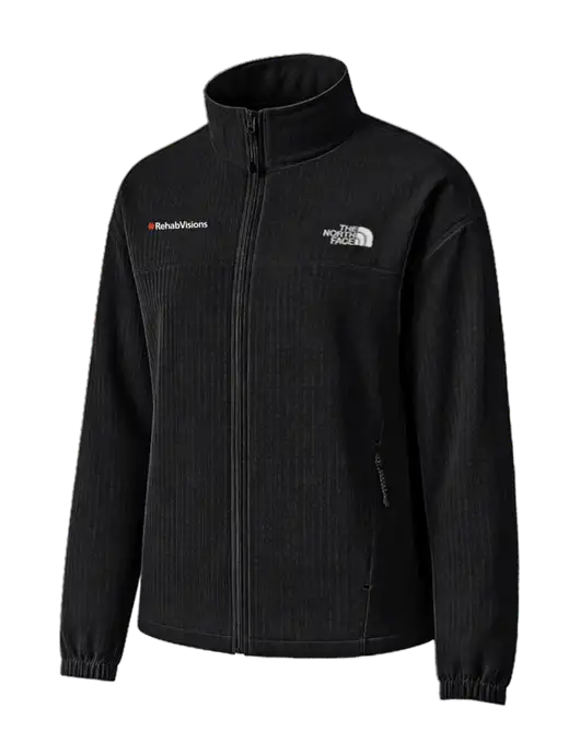 The North Face Womens Black Mountain Horizon Jacket w/RehabVisions Logo