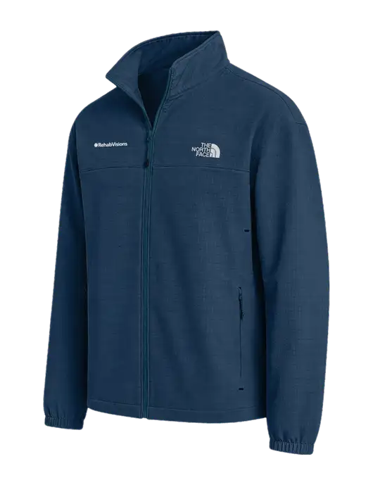 The North Face Light Navy Mountain Horizon Jacket w/RehabVisions Logo