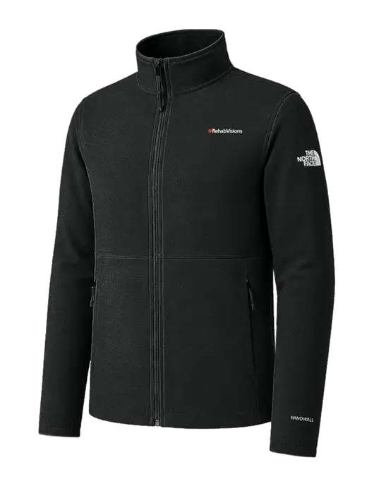 The North Face Black Edge Stretch Soft Shell Jacket w/RehabVisions Logo