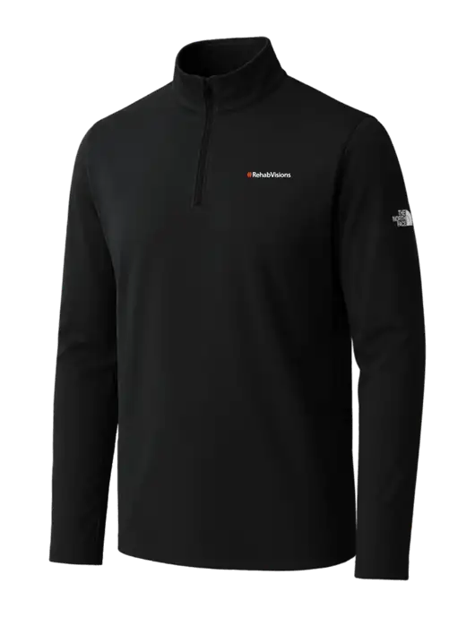 The North Face Black Ambition 1/4-Zip w/RehabVisions Logo