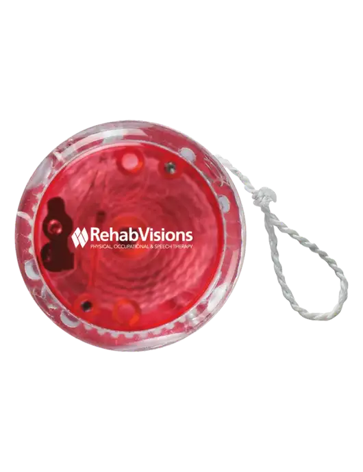 Red Light Up Yo-Yo w/RehabVisions Logo