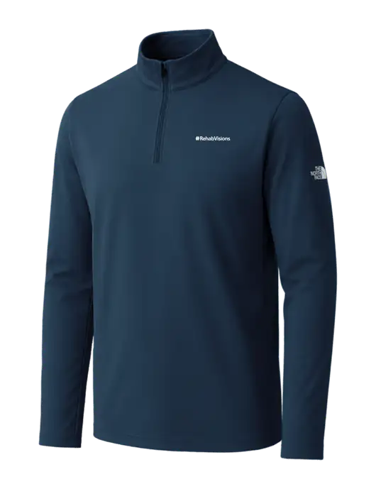 The North Face Light Navy Ambition 1/4-Zip w/RehabVisions Logo