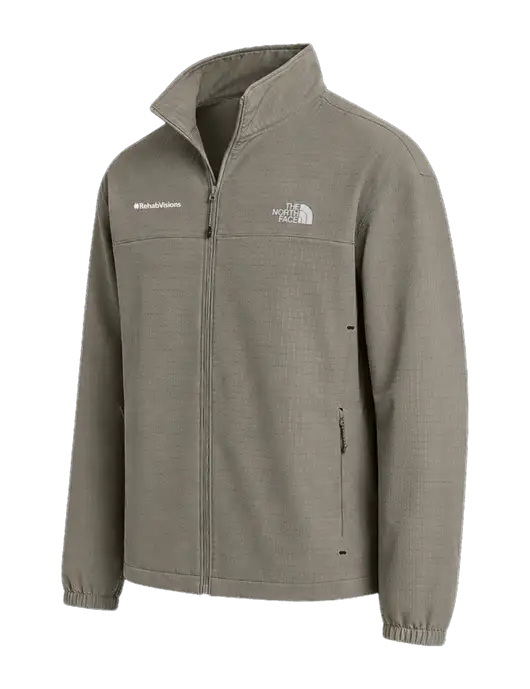The North Face Medium Taupe Mountain Horizon Jacket w/RehabVisions Logo
